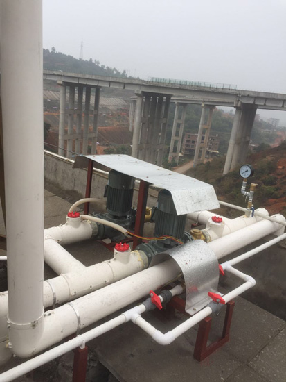 福建九牧集團有限公司空壓機余熱回收熱水工程